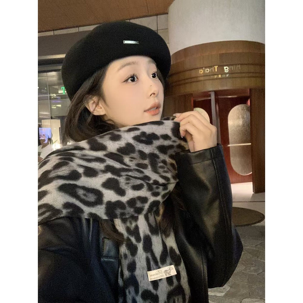 190*70CM Design Leopard Scarf  - Woven Scarf Blanket review and price
