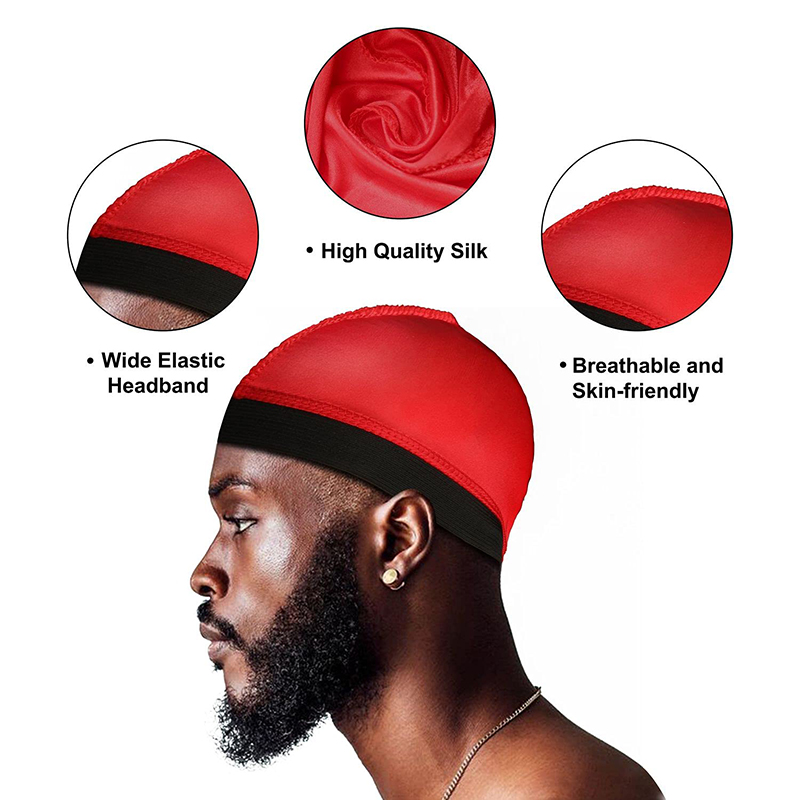 3PCS/LOT Long Silky Durag Long - Bandana Doo Rag review and price