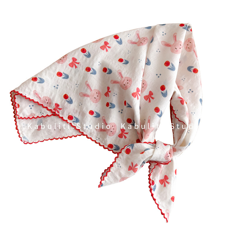 Cotton Linen Square Scarf  58  - Face Scarf Mask review and price