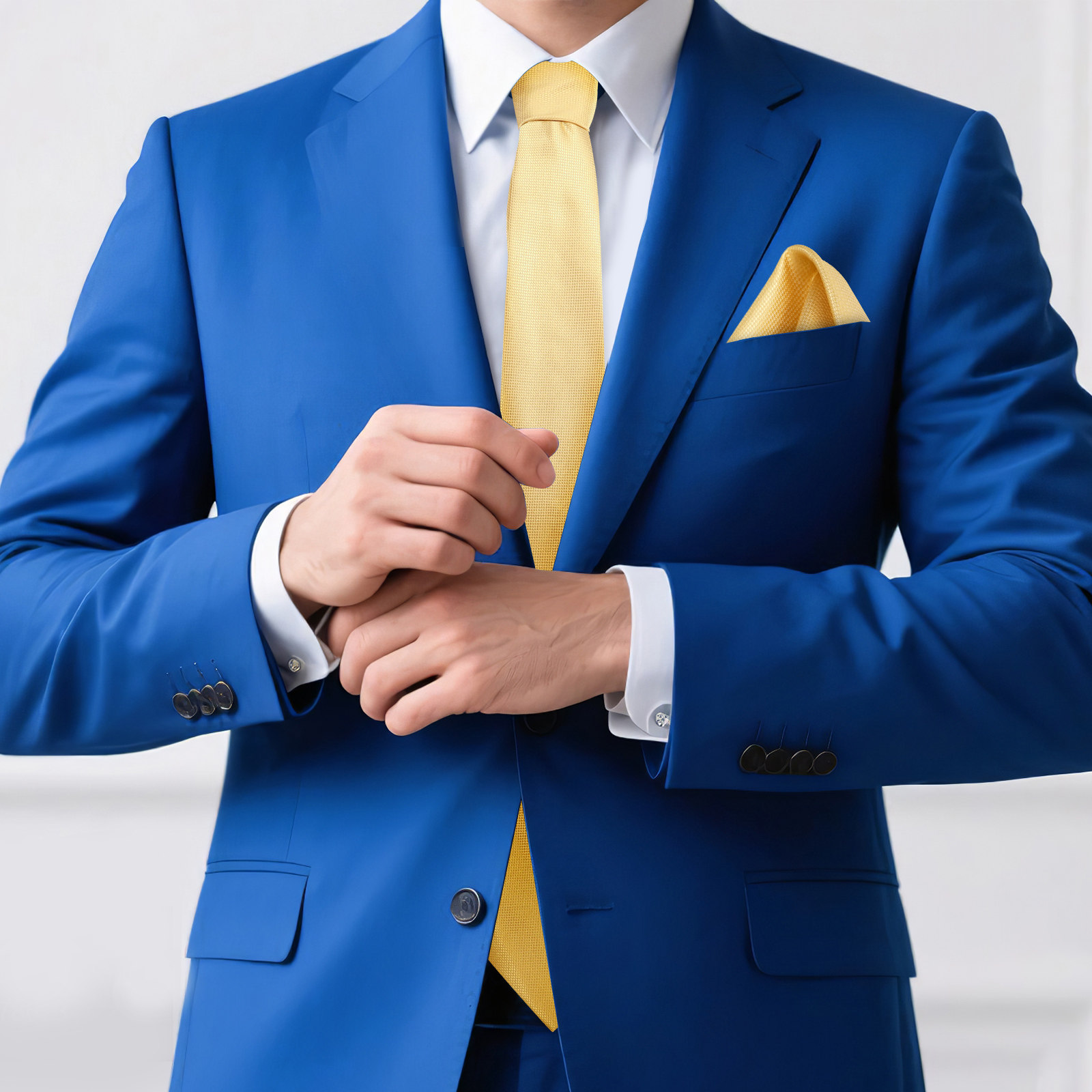5 pcs Men'S Tie Set Necktie Po - Pocket Square Set review and price