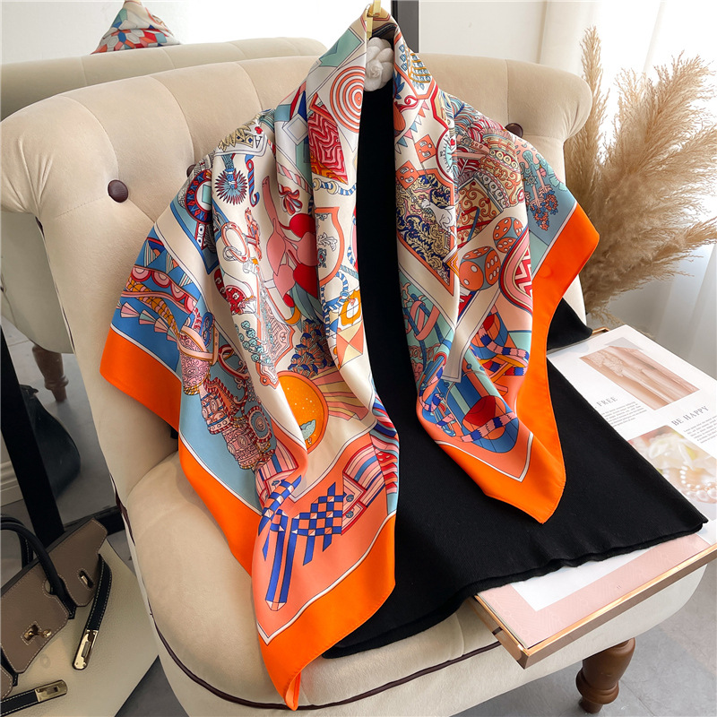 2026 New Square Twill Silk Sca - Face Scarf Mask review and price