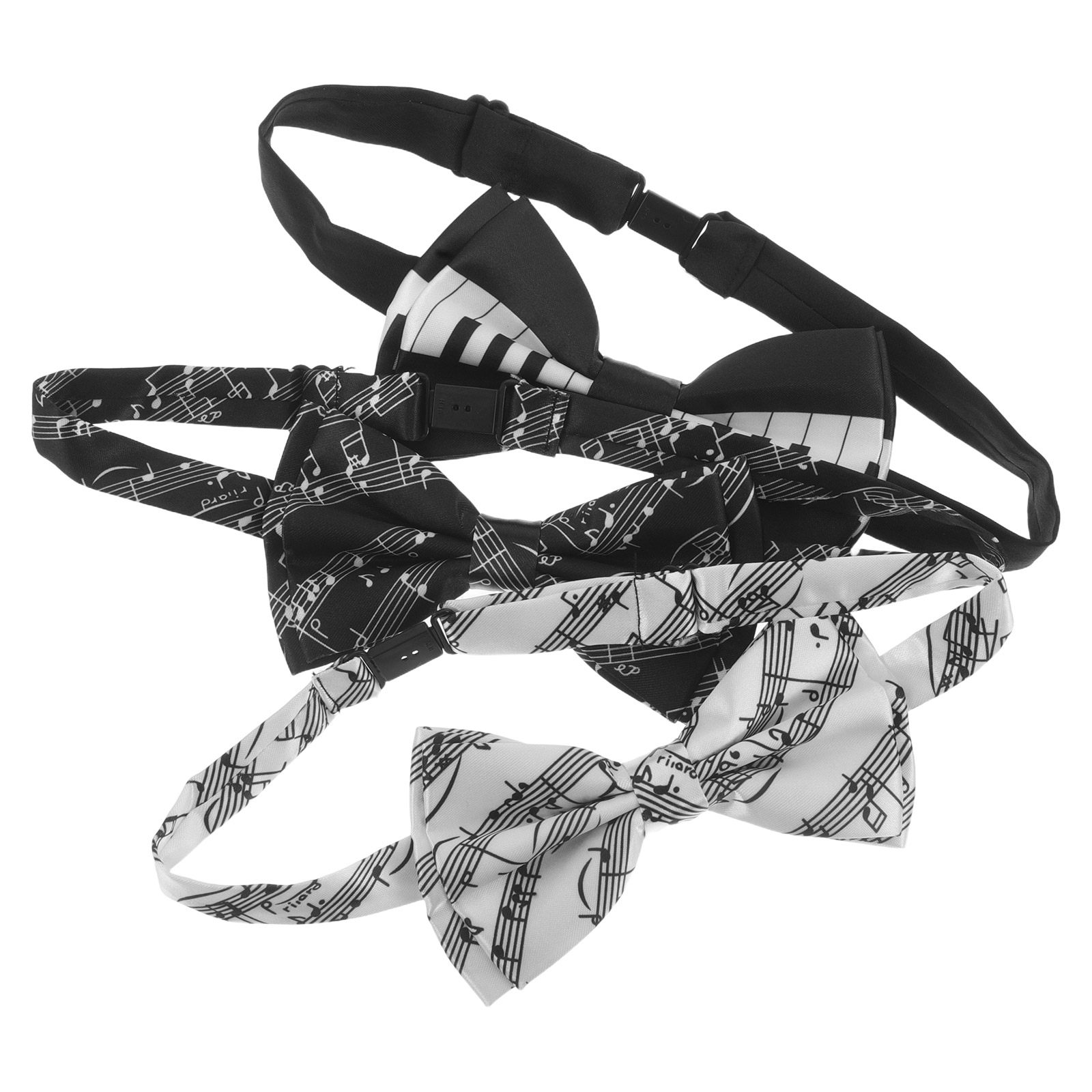 3pcs Piano Theme Bow Tie Pre-T - Bow Tie Pre Tied review and price