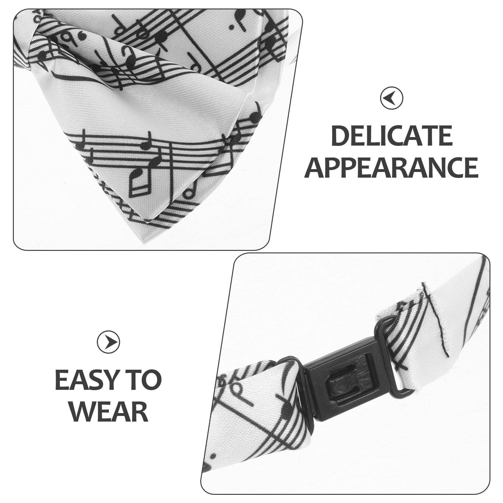 3pcs Piano Theme Bow Tie Pre-T - Bow Tie Pre Tied review and price