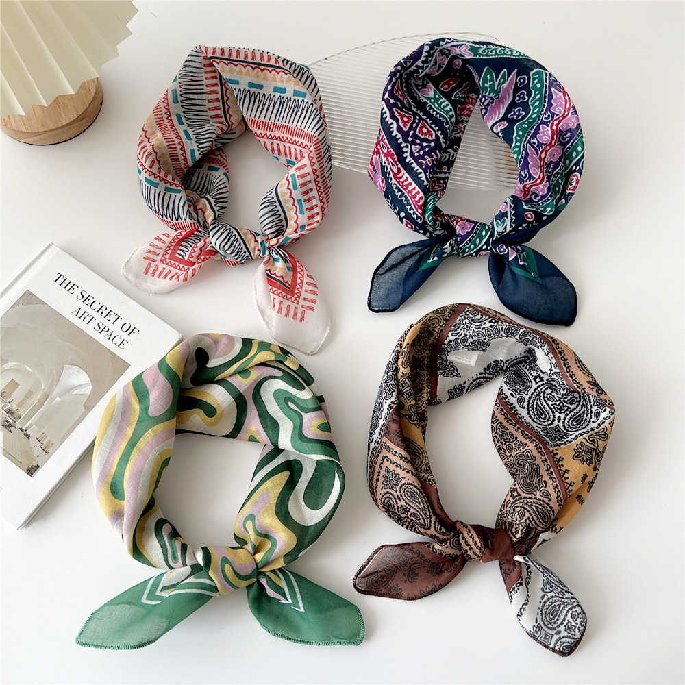 Fashion Cotton Scarf Women Flo - Face Scarf Mask review and price