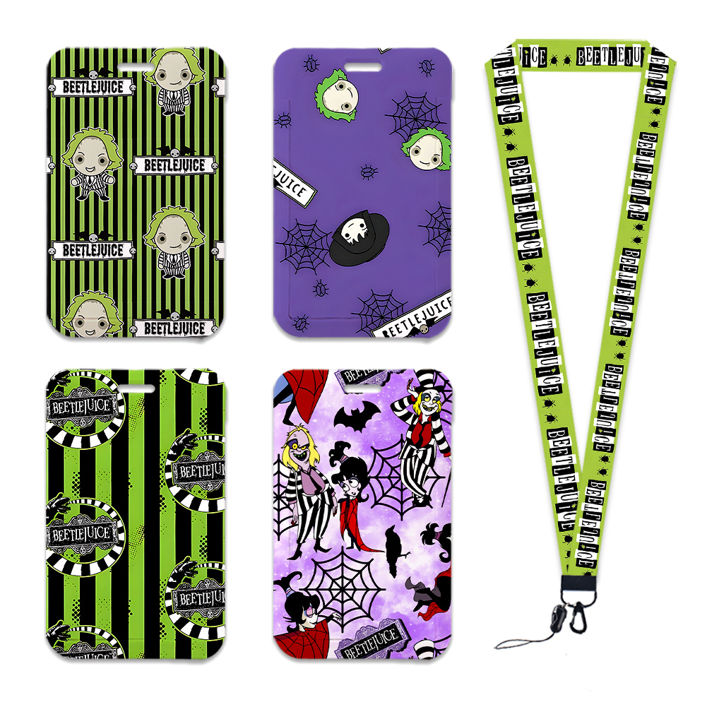 Cartoon Horror Movie ID Card H - Lanyard Badge Holder review and price