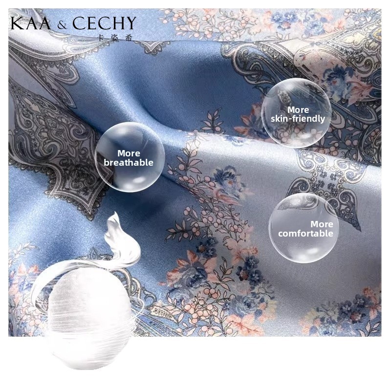 Baroque Floral 100% Mulberry S - Silk Neck Scarf review and price